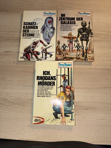 Perry rhodan planetenromane - 3x,