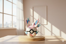 Feelinara Pokéball 3D Figur