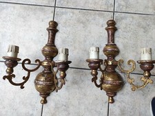 2 prächtige Wandlampen