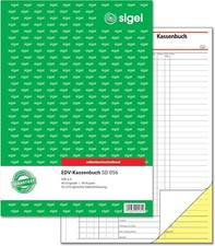 SIGEL SD056 Kassenbuch EDV A4