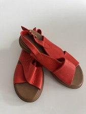 Damen Flat-Sandalen Gr. 38 Sommer Schuhe