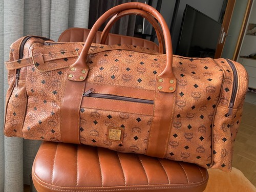 Mcm vintage weekender - vintage,