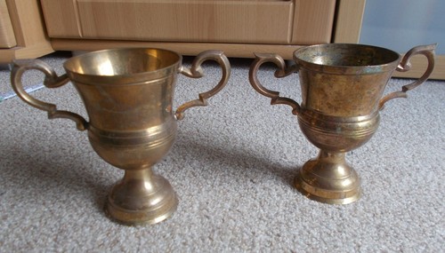 Messing pokal gefäß - messing,