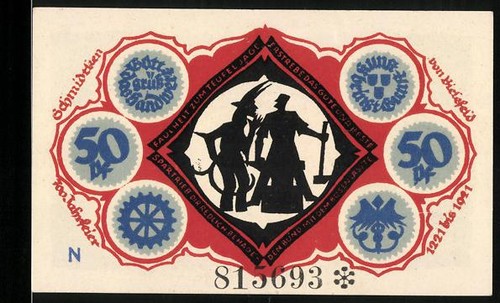 Notgeld bielefeld 1921 pf - 50,