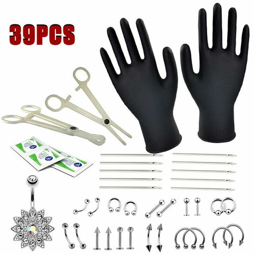 39stk set piercingzange - 39stk,