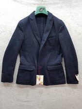 Roberto Pepe Luxury:Herren Italianischer Wolle Blazer Causul Slim Fit Gr.46