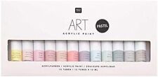 Rico Art Acrylic Set Pastel - 12x12ml, Retourenrückläufer