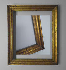 Profilrahmen Gold 19. Jh