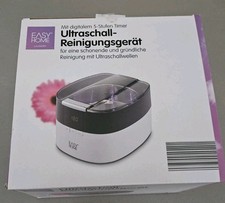 Ultraschall Reinigungsgerät Easy Home mit Bedienungsanleitung Wie NEU & OVP
