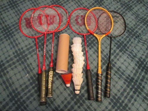 Big lot badminton set - big,