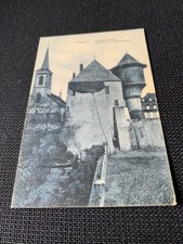AK Bitburg Liebfrauenkirche Stadthaus mit Wasserturm 1918 Sonderstempel Eifel
