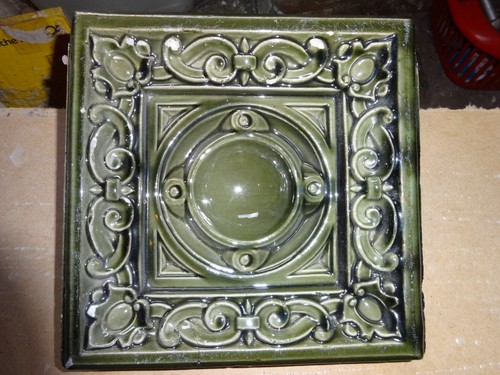 Ofenkachel antik jugendstil - ofenkachel,