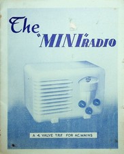 1949 Mini Radio Vintage
