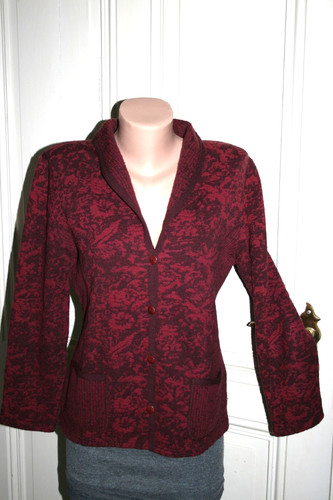 Dunque jacquard strickjacke - dunque,