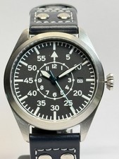 Fliegeruhr 40mm handgefertigt - 40mm,