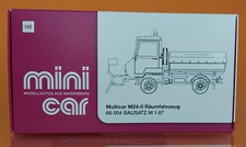 Auhagen 66004 Bausatz IFA M24-0 Räumfahrzeug 1:87 NEU Modellauto