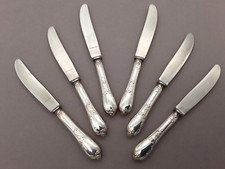 Koch & Bergfeld  Mod. 3264 Obstmesser 6 von 12 Rokoko 925er Silber (103)