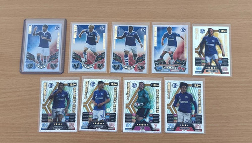 Topps match attax schalke - match,