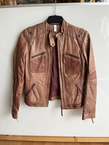 Damen 100 lammleder jacke gr - lammleder,