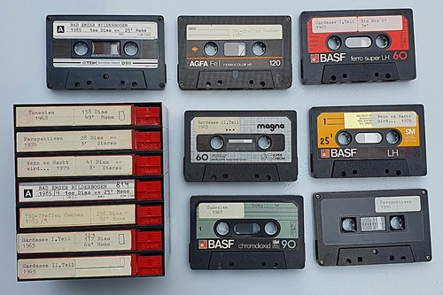 Kompakt tonband kassette - 7,