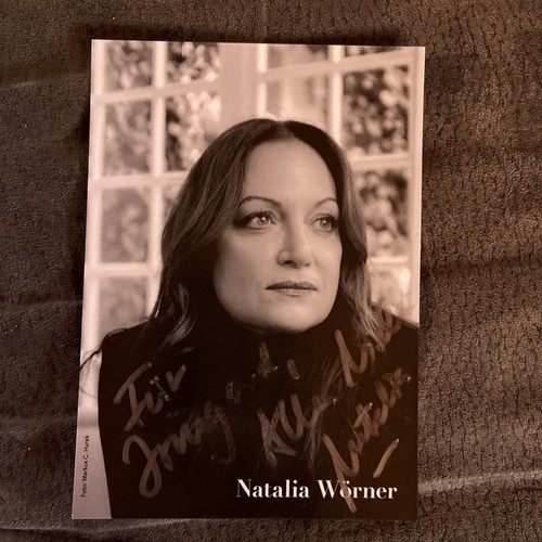 Autogrammkarte natalia wörner - autogrammkarte,