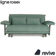 Ligne Roset Multy Stoff Dreisitzer Grün Schlaffunktion Neubezug