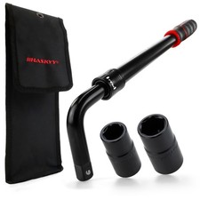 Teleskop Radmutter-Schlüssel Set 1/2 Zoll Stecknuss 17-23 mm 4tlg. Nm max. 665