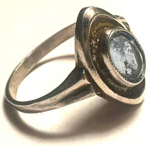 Eleganter mondstein ring - mondstein,