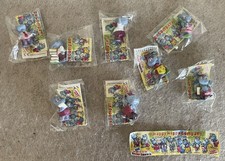 Ü-Ei Happy Hippo Company 8 Figuren mit BPZs 1994 unbenutzt