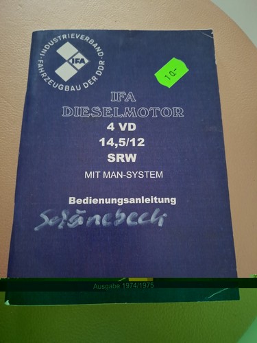 Ifa dieselmotor 5 12 - dieselmotor, 4
