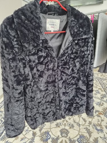 Kunstpelz jacke damen anorak - kunstpelz,