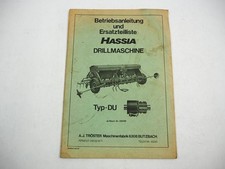 Hassia DU Drillmaschine