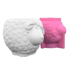 Schaf Blumentopf Silikonform