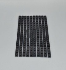 LEGO 50 x Basisplatte Bauplatte Grundplatte schwarz Black Plate 1x4 3710