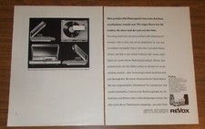 Seltene Werbung vintage REVOX