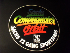 Aufkleber / Sticker + Sachs -