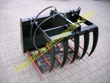 Krokodilgebiss für Hoflader Euroaufnahme Siloschneider schwere Ausführung