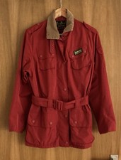Barbour International Jacke Damen EU 40 UK 14 Rot