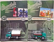 2 Werbe-Truck/Braustolz/Chemnitz/Traumautos d.DDR/Barkas/Ameise/Serie 4/1:64 !!!