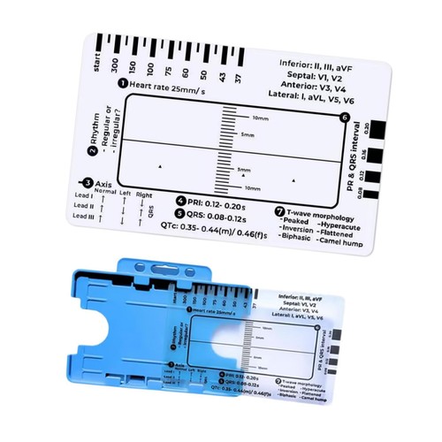 Ekg stufen lineal - ekg,