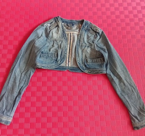 Women denim bolero - women, jacket