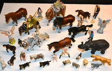 Schleich 34 Wild-, und Haustiere...Fehn Sammlung Konvolut gesuchte Ausgaben