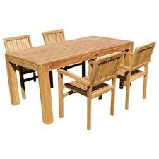 TEAK SET Gartengarnitur