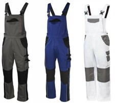 Arbeitslatzhose blau grau