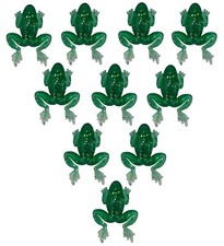 10er Set GUMMI FRÖSCHE Frog