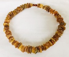 +++   Schöne-BERNSTEIN-KETTE-NATUR-unbehandelt   +++