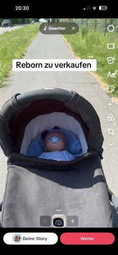 Reborn baby puppe 60cm - reborn,