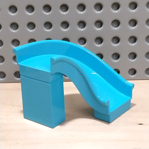 Lego duplo rutsche - lego, azur