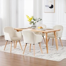 WOLTU 4er Set Esszimmerstühle