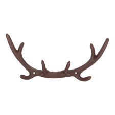 Wandhaken - Geweih - Hakenleiste Gusseisen Landhausstil Garderobe Haken (DB76)